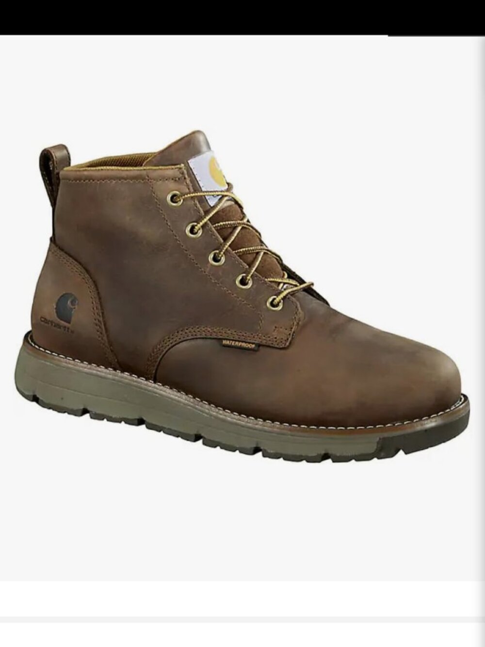 Carhartt Men's Millbrook Moc Wedge Steel Toe Boots Size 9 W